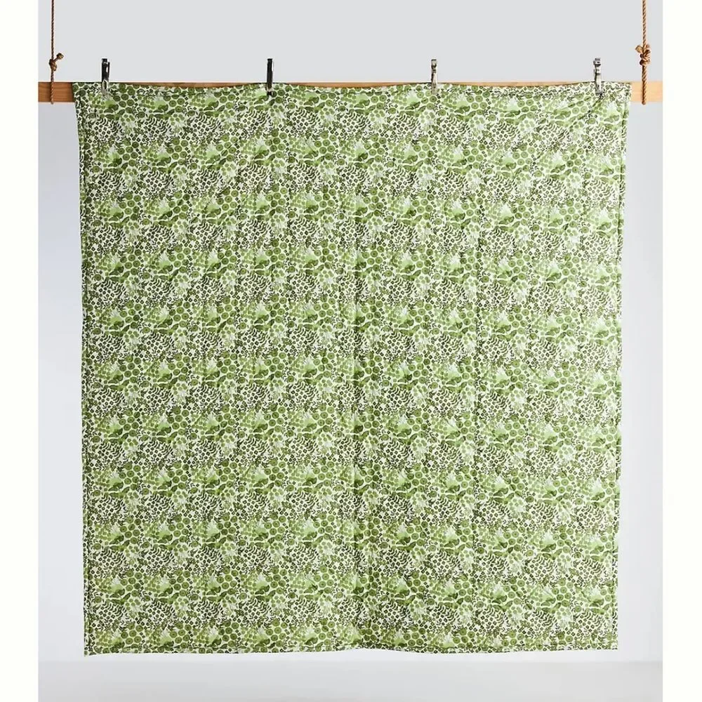 Anthropologie Averill Organic Cotton Quilt King size